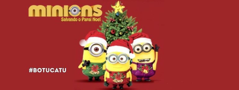 Minions “Salvando o Papai Noel”