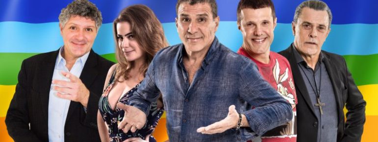 Eri Johnson e grande elenco na Comédia Um Casamento Feliz