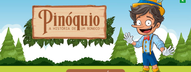 História de um Boneco Pinóquio