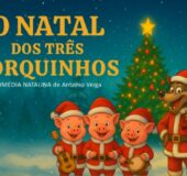 O NATAL DOS TRÊS PORQUINHOS