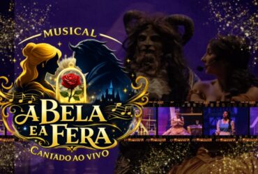 MUSICAL “A BELA E A FERA” CANTADO AO VIVO