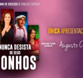 NUNCA DESISTA DE SEUS SONHOS