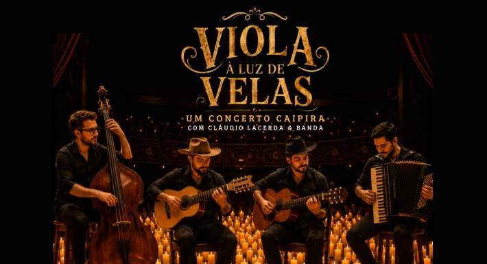 VIOLA A LUZ DE VELAS – UM CONCERTO CAIPIRA